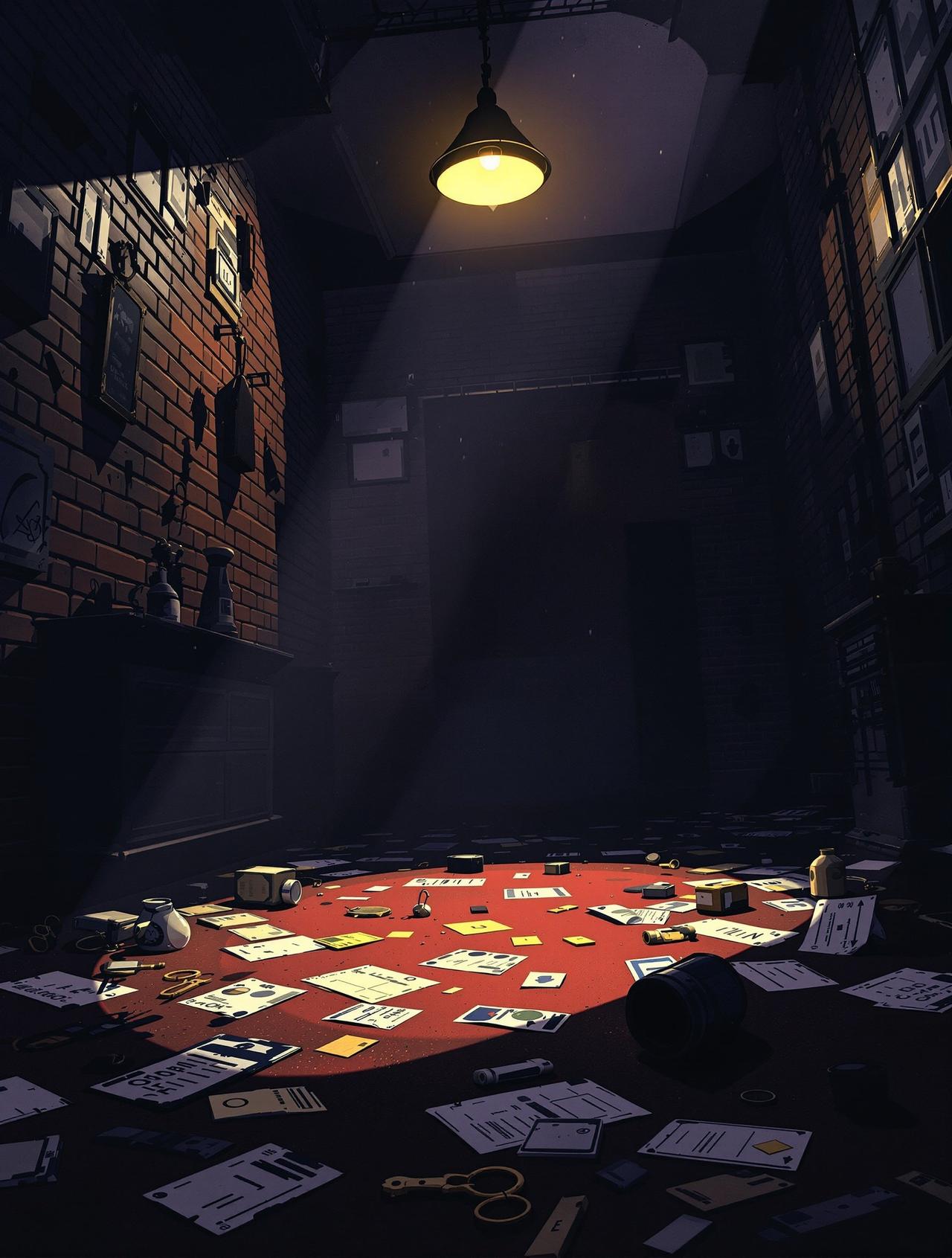 红果原创漫剧作品 - 密室迷踪